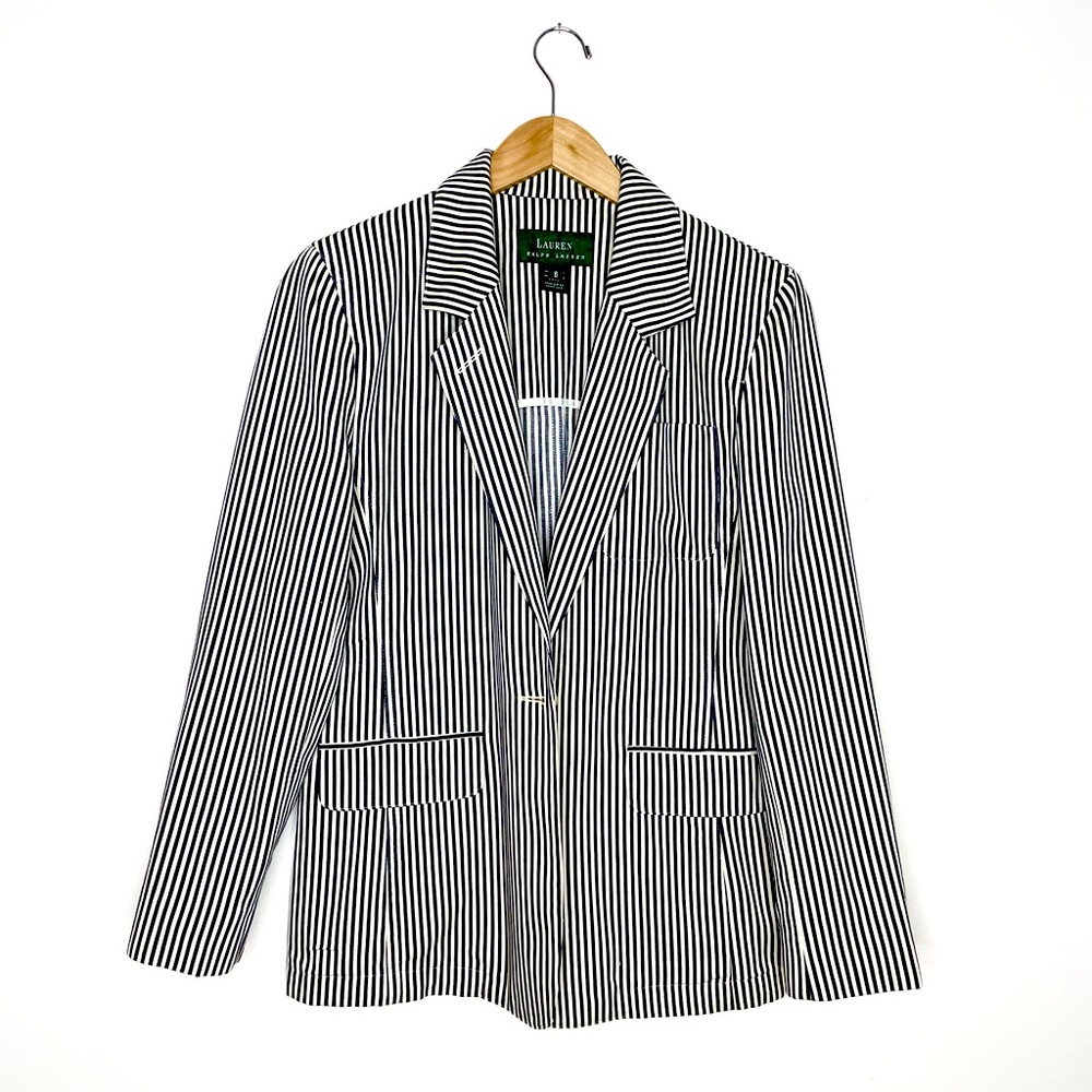 RALPH LAUREN vintage canvas blazer jacket 6